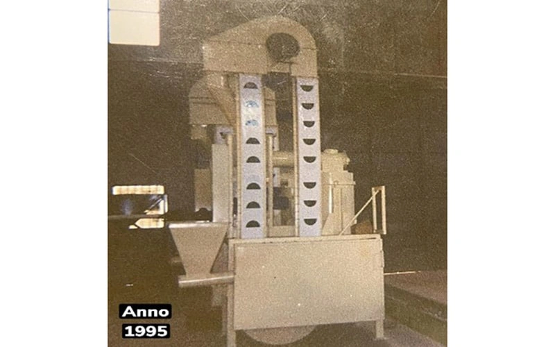Prima pellettatrice artigianale di Bollareto